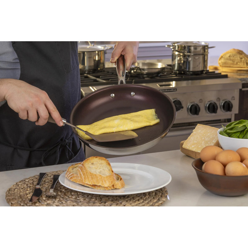 Meyer Confederation 24cm NonStick Skillet Fry Pan Made in Canada, 10"