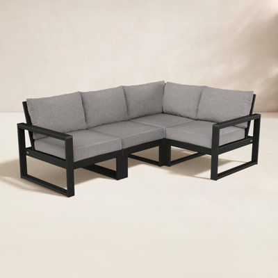 POLYWOOD® Edge 85" Patio Sectional