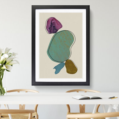 Composition 8 - Picture Frame Graphic Art