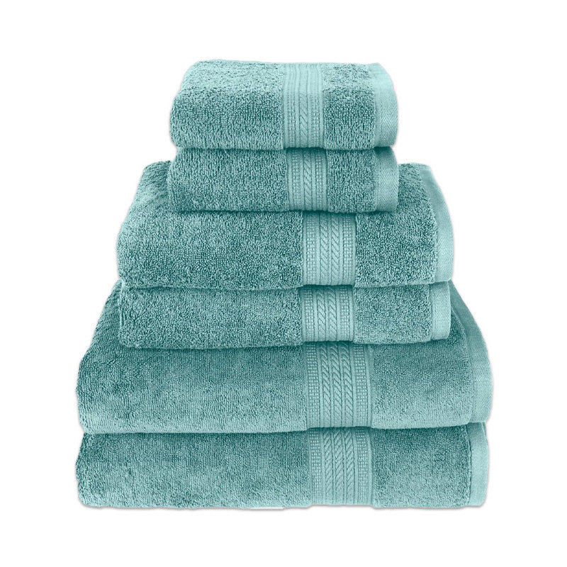 Ensemble de luxe 6 pièces Dulcia, Turquoise