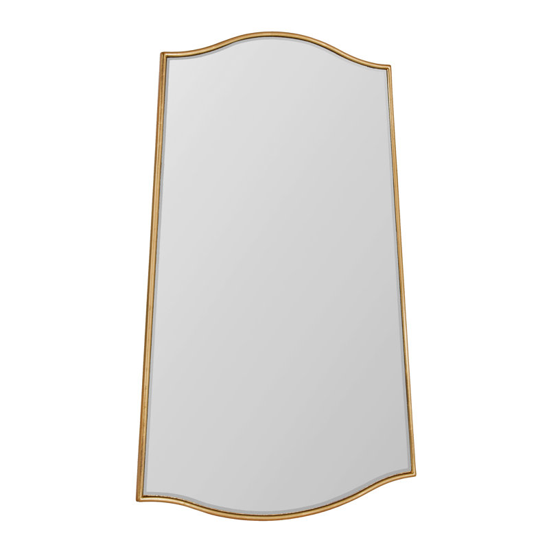 Tapered Metal Wall Mirror