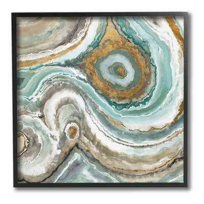 "Swirled Agate" par Liz Jardine sur toile