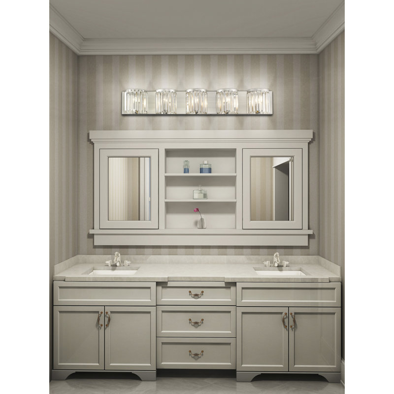 Caroline 5 - Light Dimmable Bath Bar