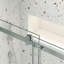 Porte de douche en verre, porte coulissante, avec verre trempé de 5/16 po-114019087