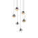 Grapes 6 - Light LED Cluster Pendant