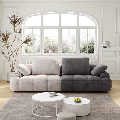 Luxueux canapé moelleux au confort extraordinaire et au design élégant