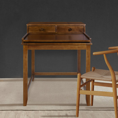 Ardle Solid Wood Solid Wood Secretary Desk