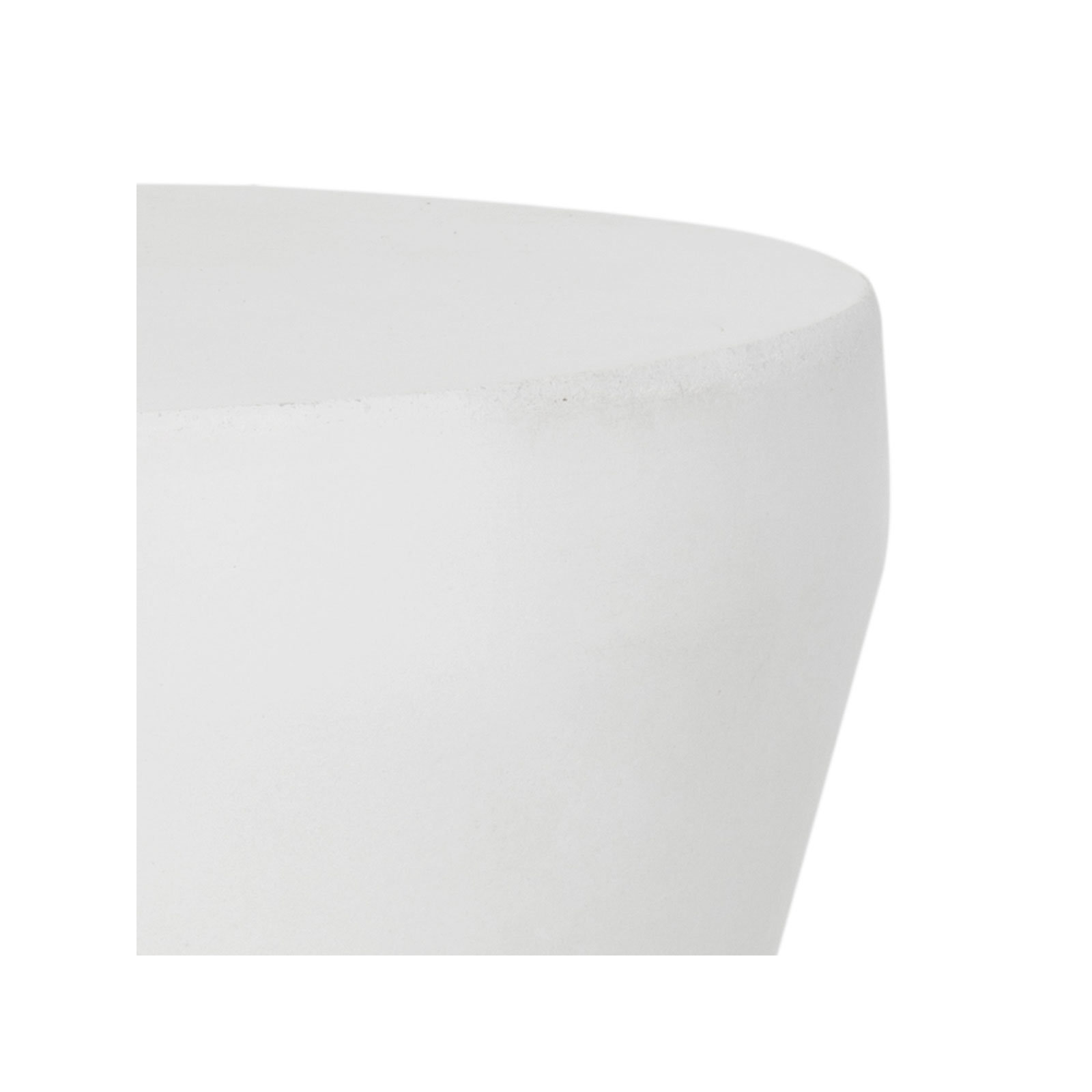 Zenni Concrete Patio Table, Ivory