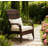 Patio Chair with Rattan Wicker, Soft Cushions, Tall Curved Backrest for Outdoor Comfort and Durability-1784899721