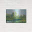 «Tranquil Park I» par Tim O'Toole, art mural en métal, 36 po x 24 po