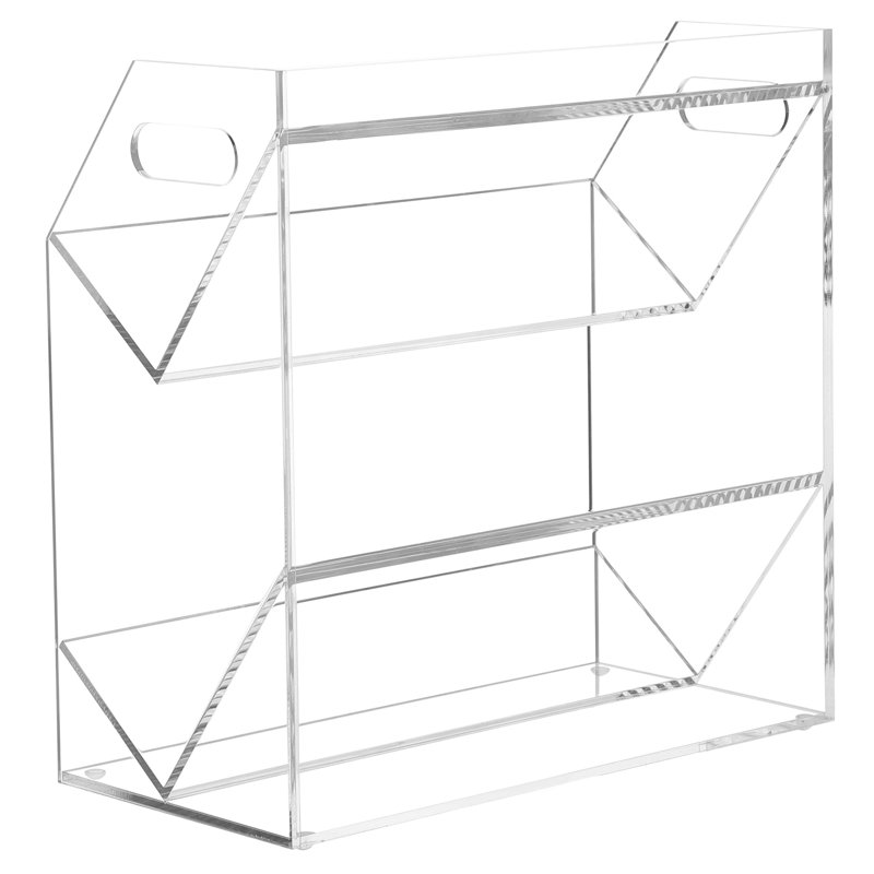 Plastic 28cm H Media Shelves