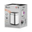 Swan Touch Bin with Removable Retainer Ring, Simple Touch Lid System, Stainless Steel with Fingerprint Proof Finish-115319375-129040089
