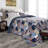Quilt Set - Nautical Americana Patchwork Print All-Season Soft Microfiber Bedding with Pillow Sham-20503262