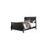 Moderne 1pièce lit simple lit-bateau design tête de lit pied de lit contreplaqué 1pc cadre de lit Louis Phillippe mobilier de chambre-88253012-88253015