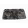 Tapis gris en peau de mouton fabriqué à la main 3 pi x 5 pi Mcnear