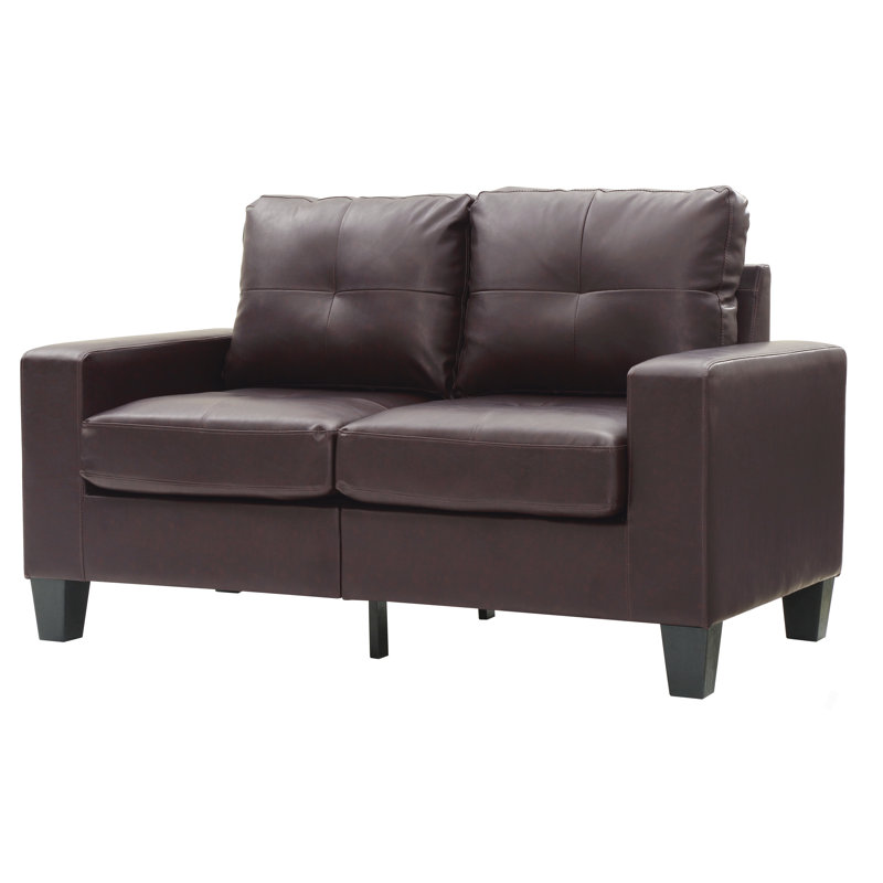 Causeuse modulaire Newbury, brun foncé
