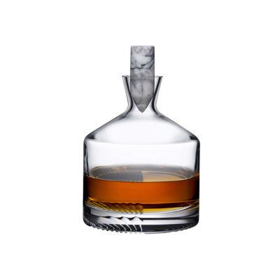Alba Lead Free Crystal Whisky Decanter