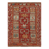 One-of-a-Kind 4'8" X 6'3" Hand Knotted Area Rug