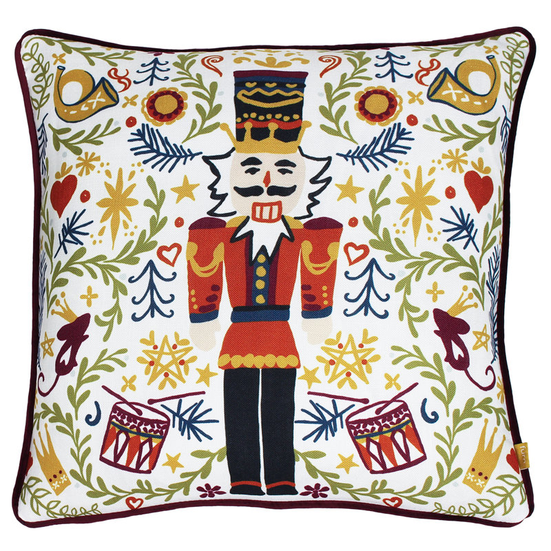 Multicolour Square Throw Cushion