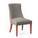 Tuxedo Slipper Dining Chair