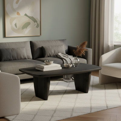 Table basse Luna Oak, chêne noir