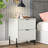 Cainsville 21.5'' W Manufactured Wood+ Steel Nightstand-1442000463