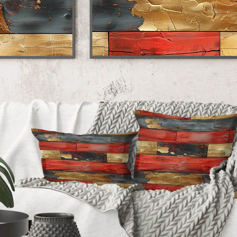 Coussin Country, H 16 po x l 16 po, Carrée