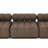 Locascio Outdoor 3Pc Sectional W/ Ottoman-Ellor Brown-120797320-120797319