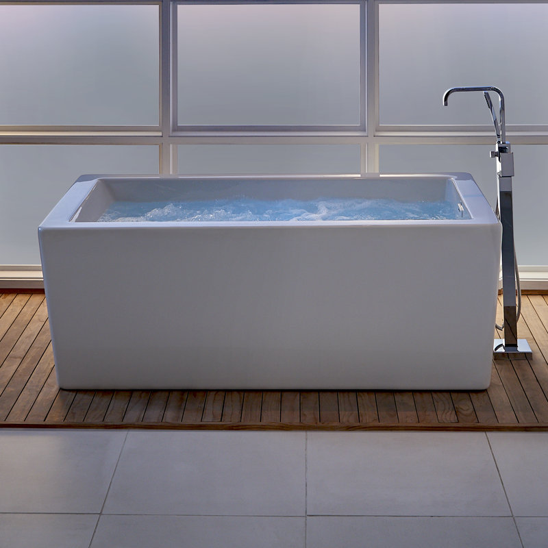 Bianca® 66" x 36" Freestanding Whirlpool Bathtub