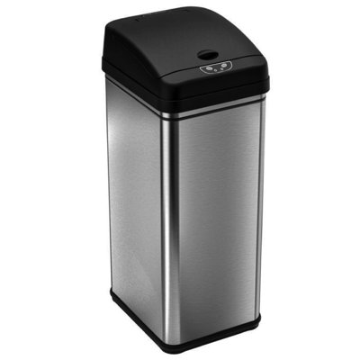 Loughman Steel Kitchen Trash Can - 58L