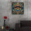 Art mural en verre épique Art psychédélique 1 par Rey Klimt-111168712