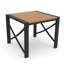 Table de bout carrée pour l'extérieur