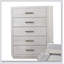 Commode de style transitionnel 1pc