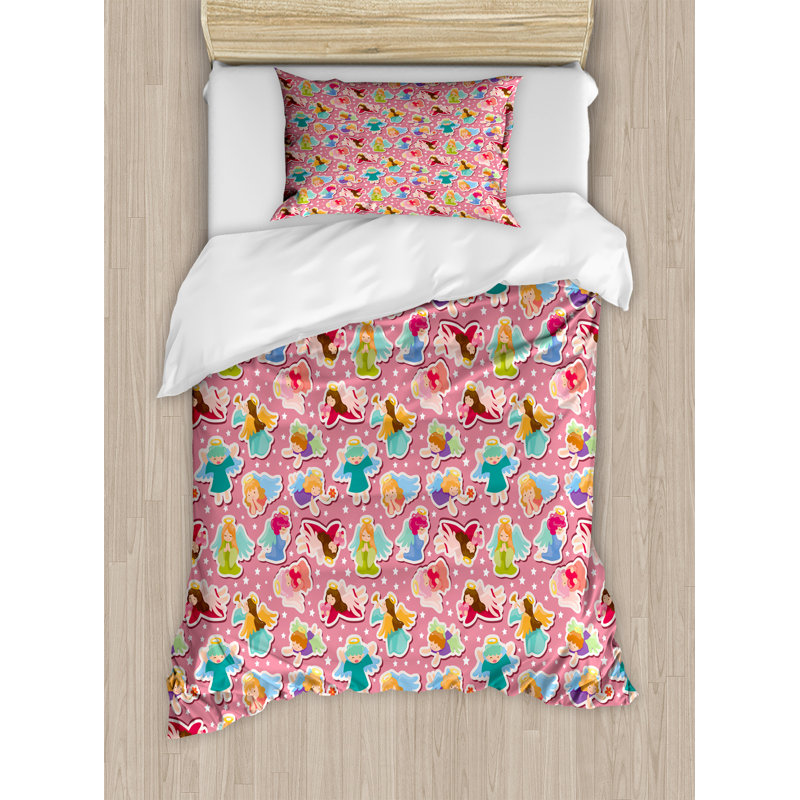 Multicolore, ensemble de housse de couette Ambesonne
