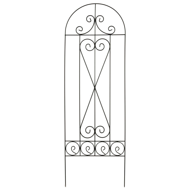 120cm H x 40cm W Metal Arched