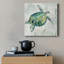 Tortue de verre de mer I - impression sur toile tendue-2086830651