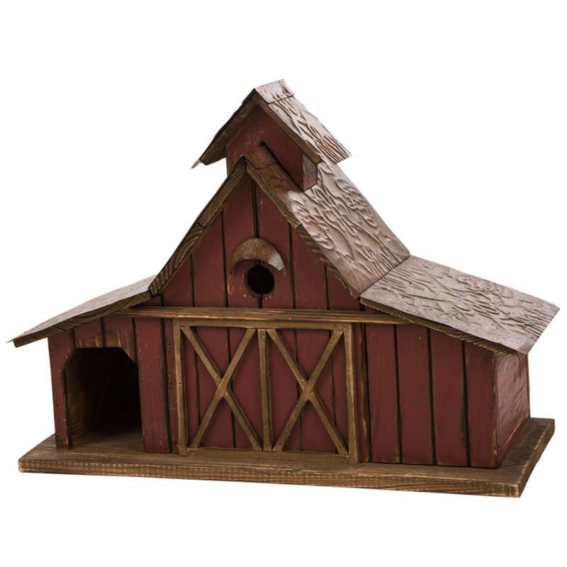 Strader Wood 15 in x 21 in x 8 in Birdhouse
