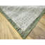 Tapis blanc et vert en laine nouée à la main 9 pi x 11 pi 10 po 09C170154C464430BA801AD9EB5212A1