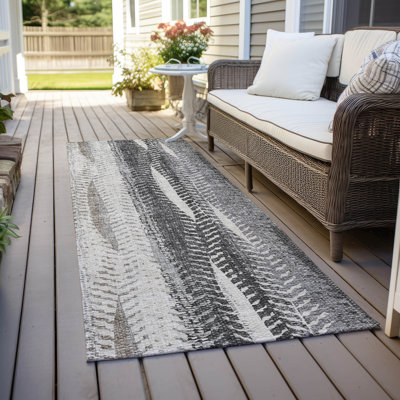 Alta Washable Abstract Indoor / Outdoor Rug