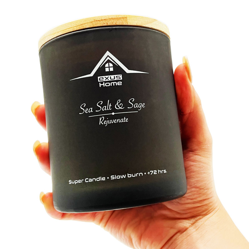 Bougie parfumée sel de mer et sauge
