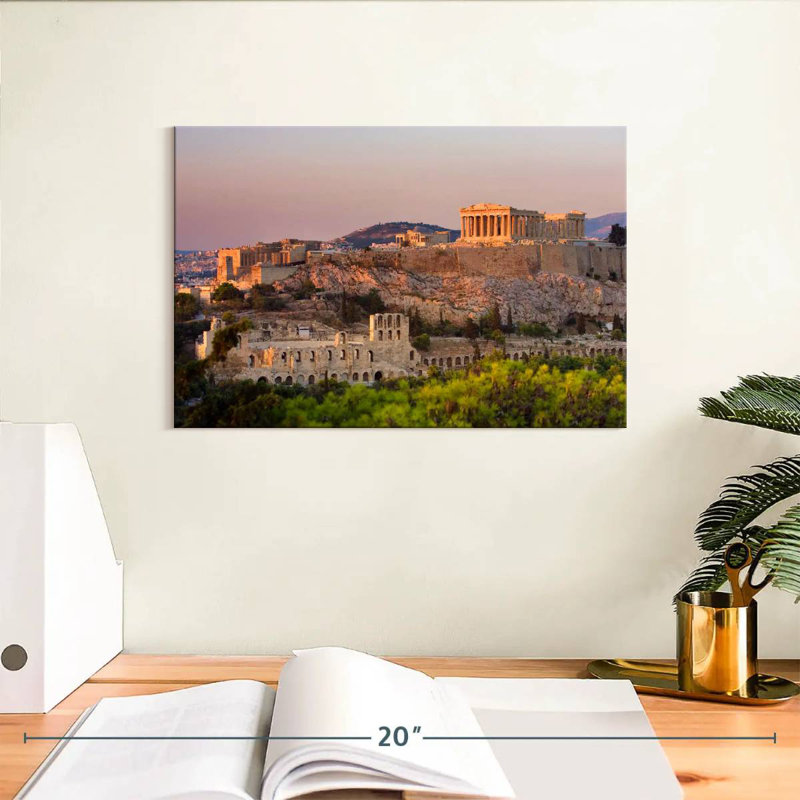 Nicci Acropolis Sunset, 8" H x 12" W