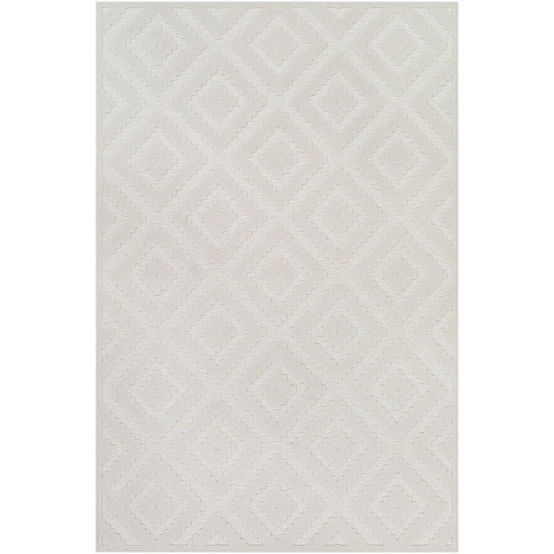 Emert Geometric Indoor / Outdoor Rug, Rectangle 2' x 2'11"
