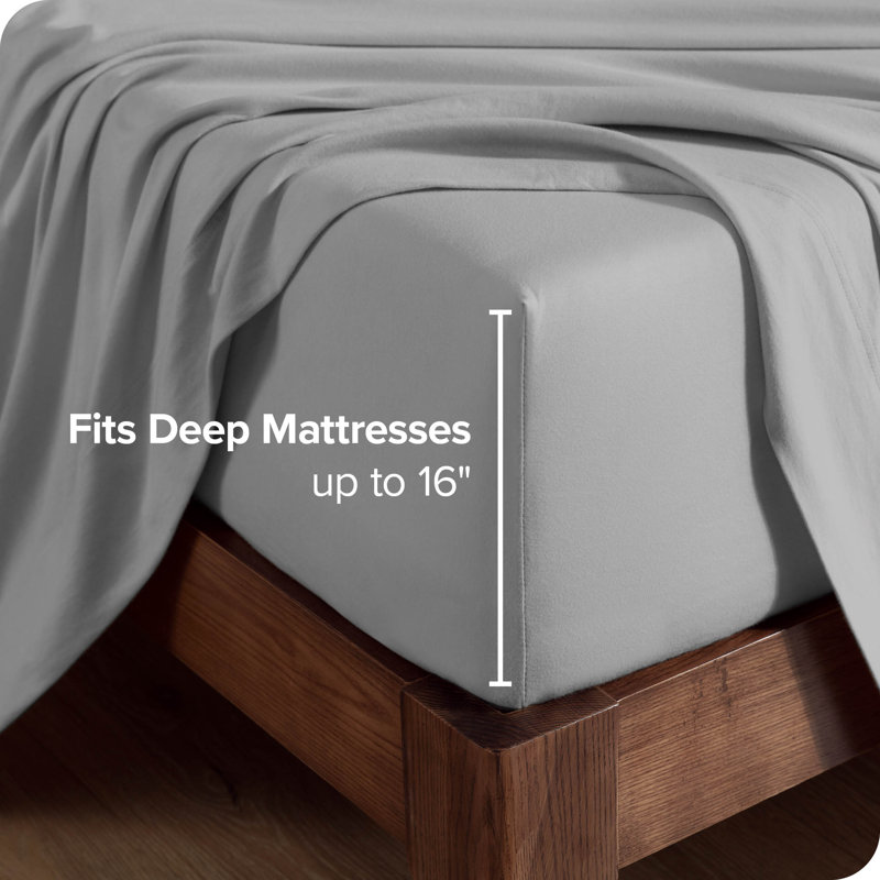 Twin Sand Organic Cotton Jersey Sheet Set