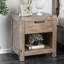 Table de chevet rustique