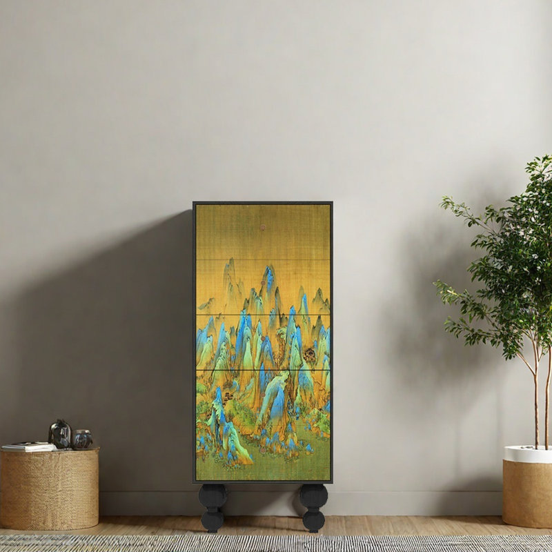 Armoire décorative rétro