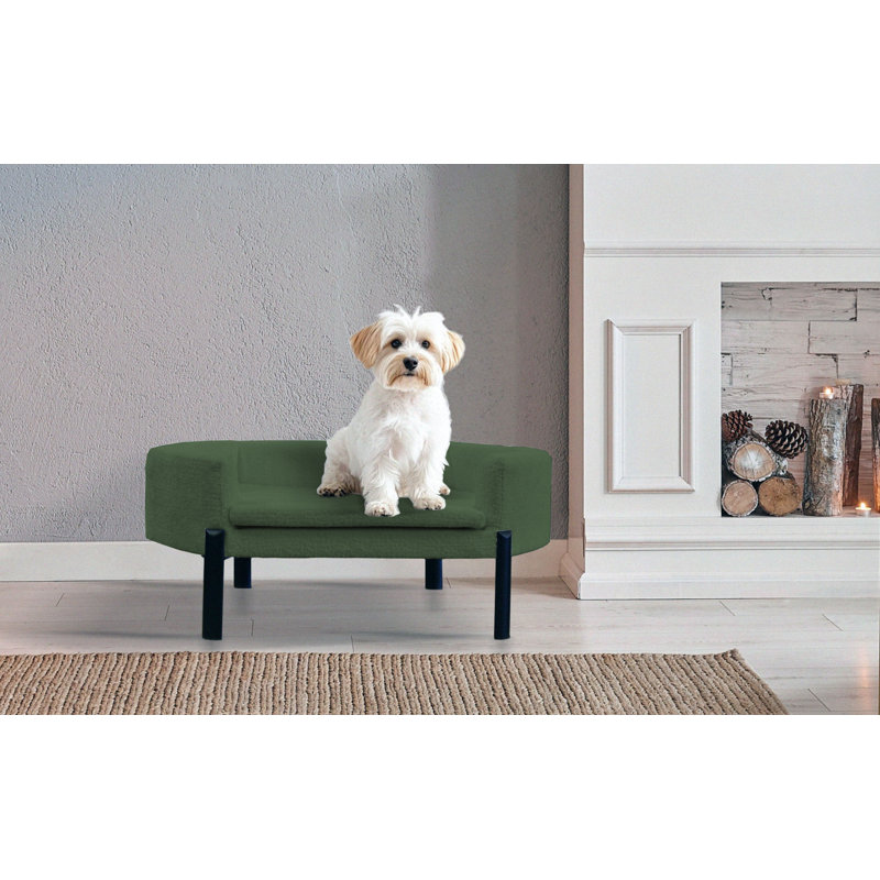 Polyester Pet Bed, Green
