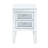 Meshon 2-Drawer Accent Table in Mirrored