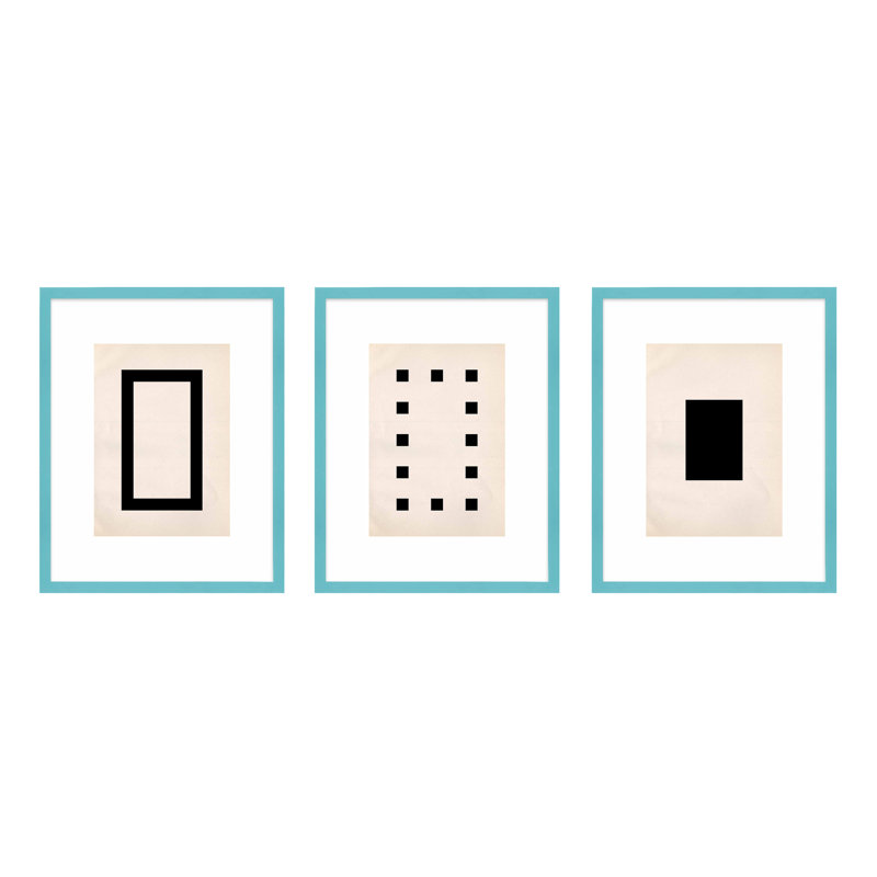 Construction Print by Eleni Psyllaki For Paradissi Digital Art, 20" H x 16" W  x 1.25" D, Teal Framed