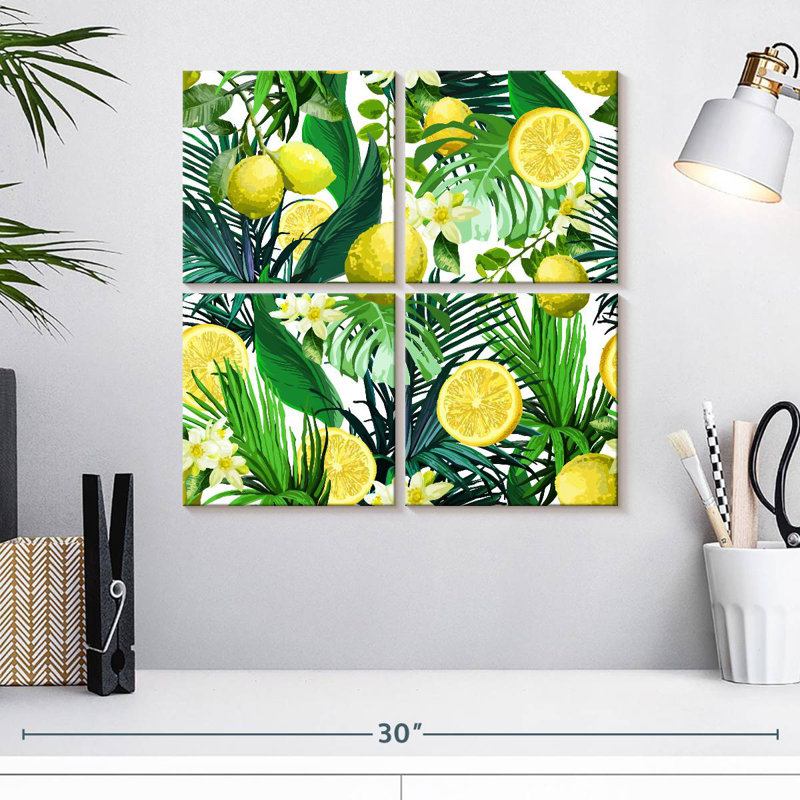Yarlin, feuilles et citrons