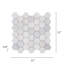 Carreaux de mosaïque en marbre blanc oriental adouci de 30,5 x 30,5 cm (12 x 12 pouces) pour murs et sols-49709761